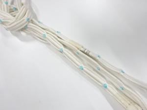 未使用品　正絹　夏手組帯締め